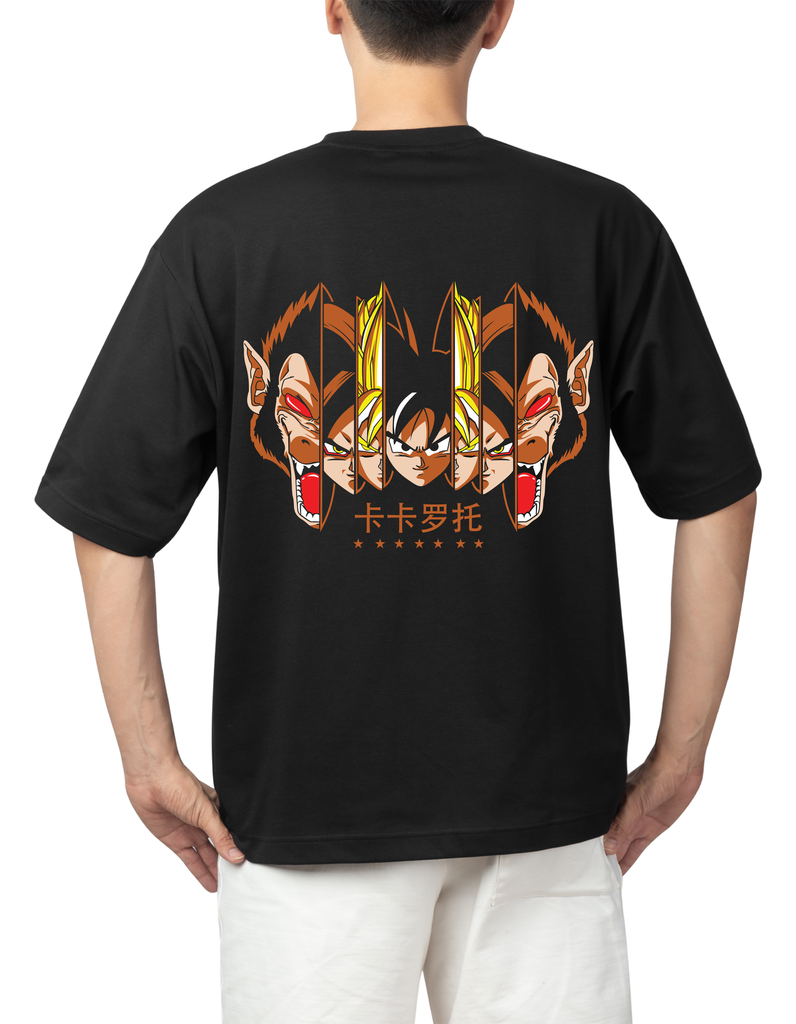 Dragon Ball DTF Printed Oversized Tshirt 100% Cotton 200GSM