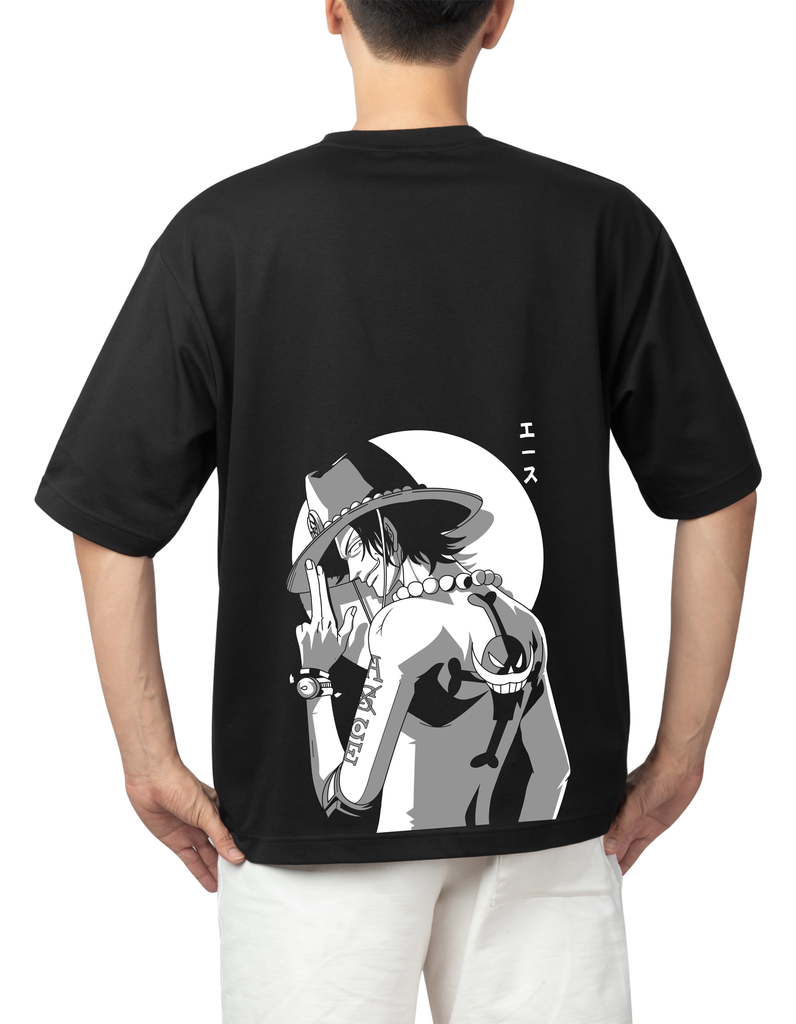 New Starsbuyer Ace DTF Printed Oversized Tshirt 100% Cotton 200GSM