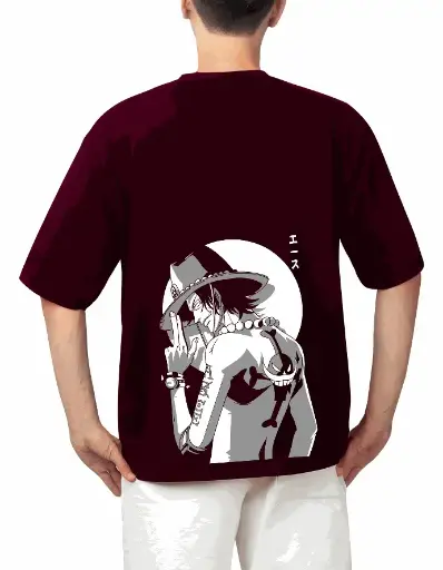 New Starsbuyer Ace DTF Printed Oversized Tshirt 100% Cotton 200GSM